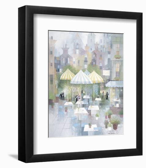 Cafe Montmartre-Albert Swayhoover-Framed Art Print