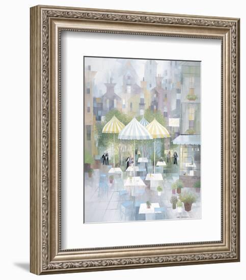 Cafe Montmartre-Albert Swayhoover-Framed Art Print