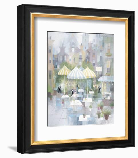 Cafe Montmartre-Albert Swayhoover-Framed Art Print