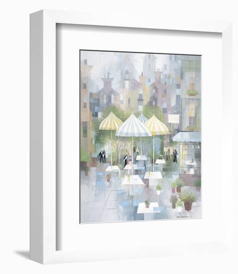 Cafe Montmartre-Albert Swayhoover-Framed Art Print