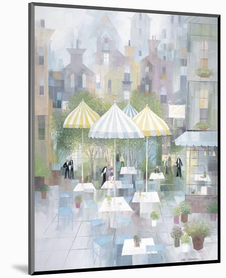 Cafe Montmartre-Albert Swayhoover-Mounted Art Print