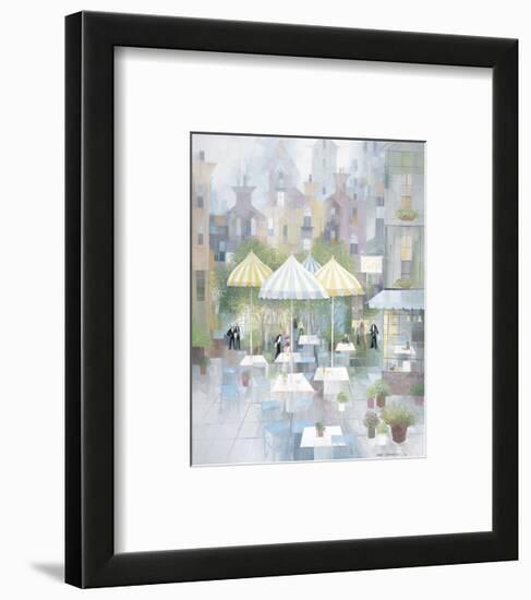 Cafe Montmartre-Albert Swayhoover-Framed Art Print