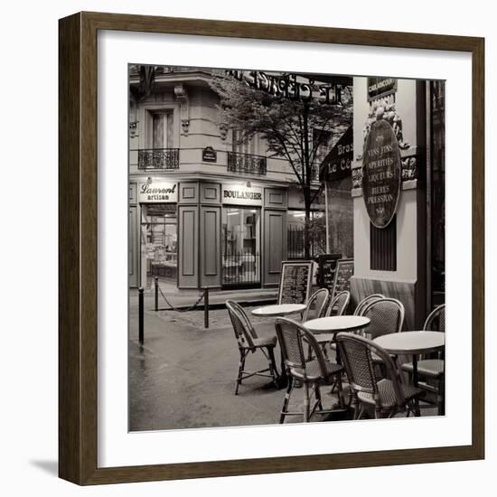 Café, Montmartre-Alan Blaustein-Framed Photographic Print