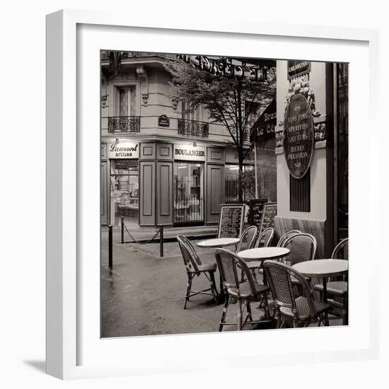 Café, Montmartre-Alan Blaustein-Framed Photographic Print