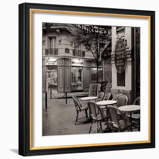 Café, Montmartre-Alan Blaustein-Framed Photographic Print