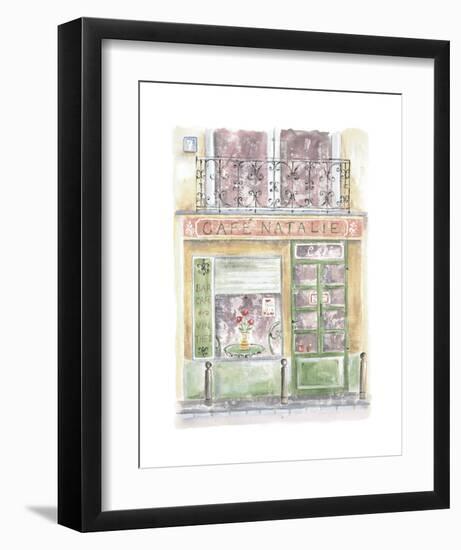 Cafe Natalie-Jane Claire-Framed Art Print