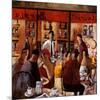 Cafe New York-Didier Lourenco-Mounted Art Print