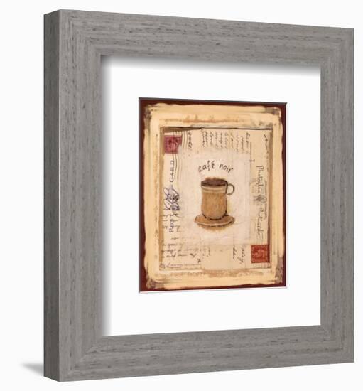 Cafe Noir-Jane Claire-Framed Art Print