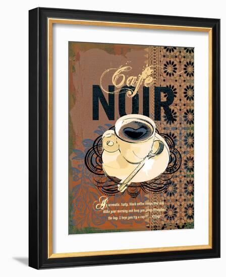 Cafe Noir-Ken Hurd-Framed Art Print