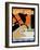 Cafe Noir-Brian James-Framed Art Print