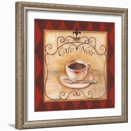 Café Noir-Janet Tava-Framed Art Print