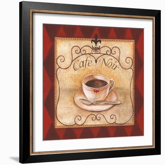 Café Noir-Janet Tava-Framed Art Print