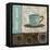 Café Noir-Carol Robinson-Framed Stretched Canvas