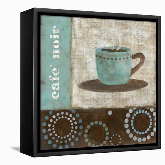 Café Noir-Carol Robinson-Framed Stretched Canvas