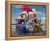 Cafe Oceanus-Paul Kelley-Framed Stretched Canvas