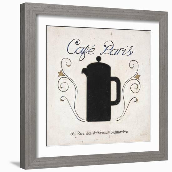 Café Paris Coffee-Arnie Fisk-Framed Art Print