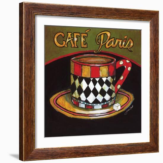 Cafe Paris-Jennifer Garant-Framed Giclee Print