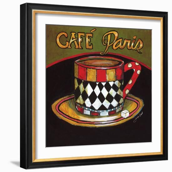 Cafe Paris-Jennifer Garant-Framed Giclee Print