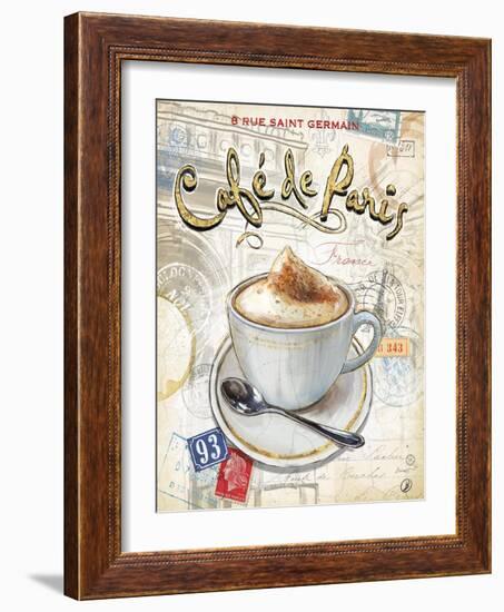 Café Paris-Chad Barrett-Framed Art Print