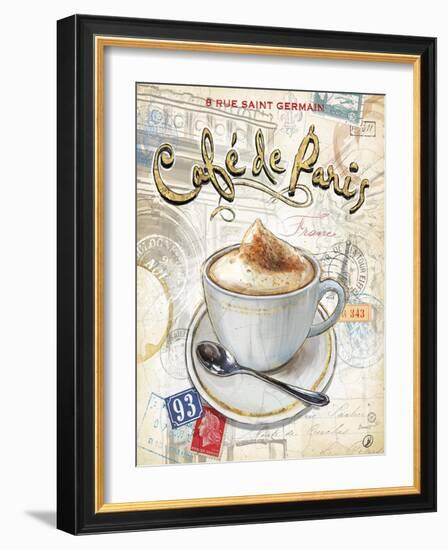 Café Paris-Chad Barrett-Framed Art Print