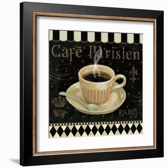 Cafe Parisien I-Daphne Brissonnet-Framed Art Print