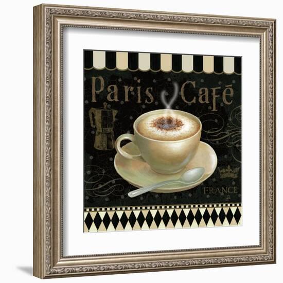 Cafe Parisien III-Daphne Brissonnet-Framed Art Print