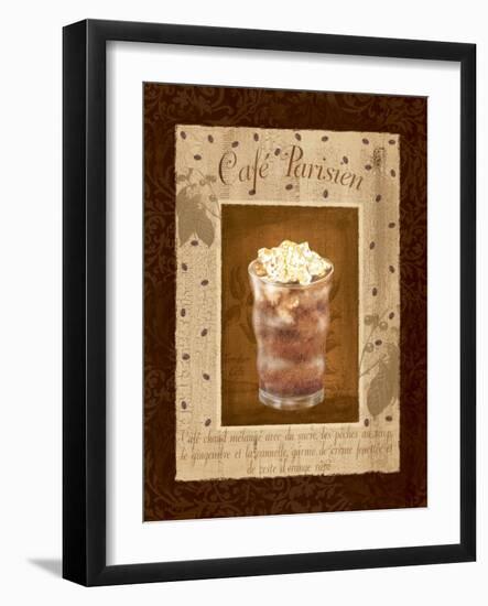 Cafe Parisien-Maria Trad-Framed Giclee Print