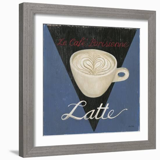 Café Parisienne Latte-Arnie Fisk-Framed Art Print