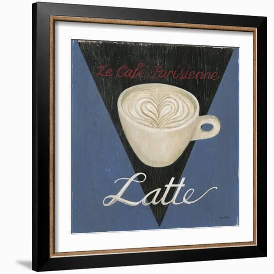 Café Parisienne Latte-Arnie Fisk-Framed Art Print