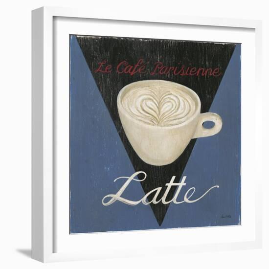 Café Parisienne Latte-Arnie Fisk-Framed Art Print