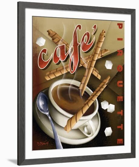 Cafe Pirouette-Michael L^ Kungl-Framed Giclee Print