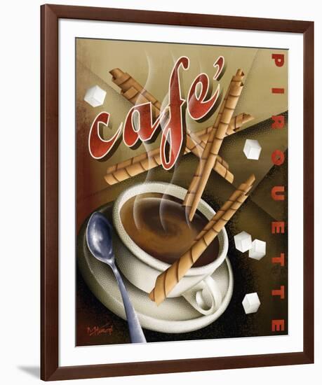 Cafe Pirouette-Michael L^ Kungl-Framed Giclee Print