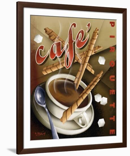 Cafe Pirouette-Michael L^ Kungl-Framed Giclee Print