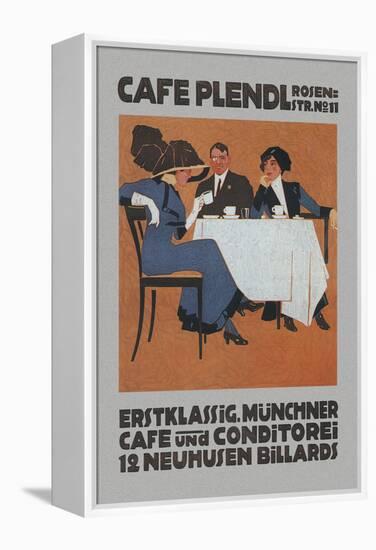 Cafe Plendl-null-Framed Stretched Canvas