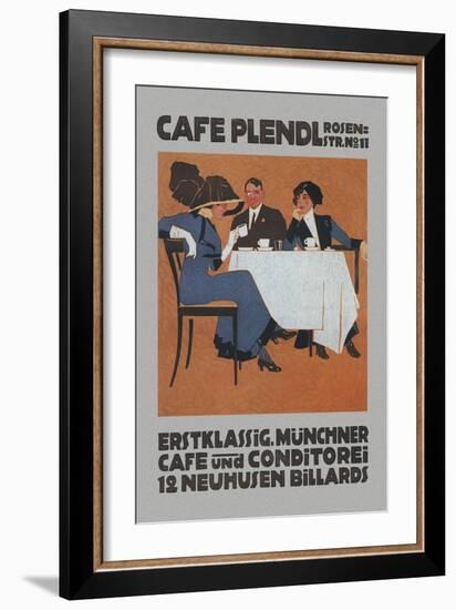 Cafe Plendl-null-Framed Art Print