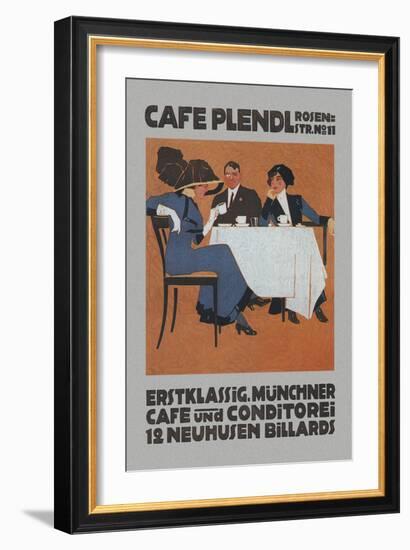 Cafe Plendl-null-Framed Art Print