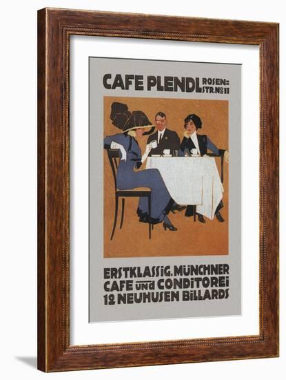 Cafe Plendl-null-Framed Art Print