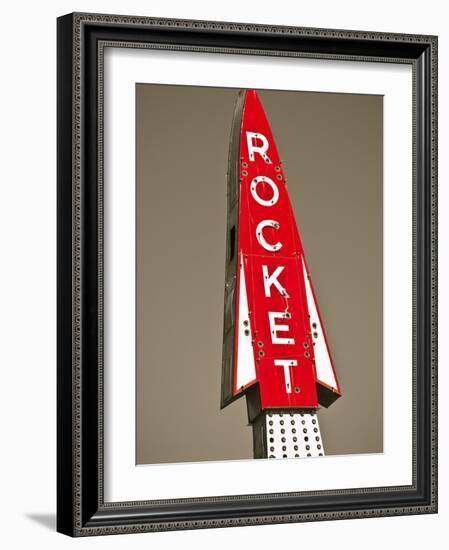 Cafe Rock III-Sonja Quintero-Framed Photographic Print