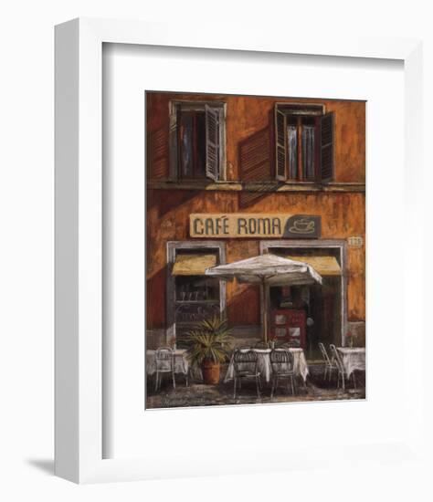 Cafe Roma-Malcolm Surridge-Framed Giclee Print