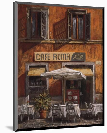 Cafe Roma-Malcolm Surridge-Mounted Giclee Print