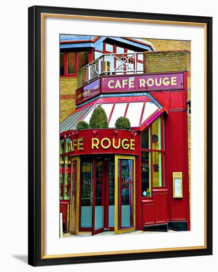 Cafe Rouge Queensway, London-Anna Siena-Framed Photographic Print