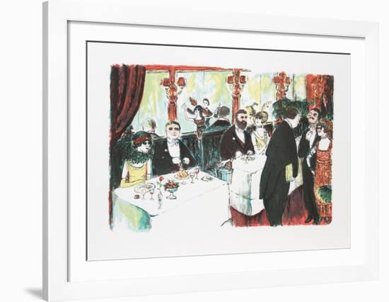 Cafe Rouge-Edward Plunkett-Framed Limited Edition