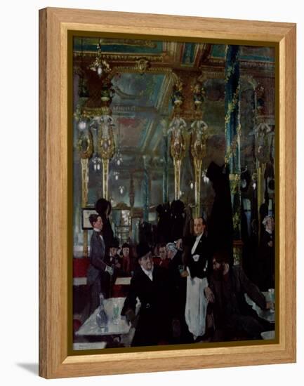 Cafe Royal, London, 1912-Sir William Orpen-Framed Premier Image Canvas