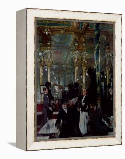 Cafe Royal, London, 1912-Sir William Orpen-Framed Premier Image Canvas