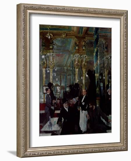 Cafe Royal, London, 1912-Sir William Orpen-Framed Giclee Print