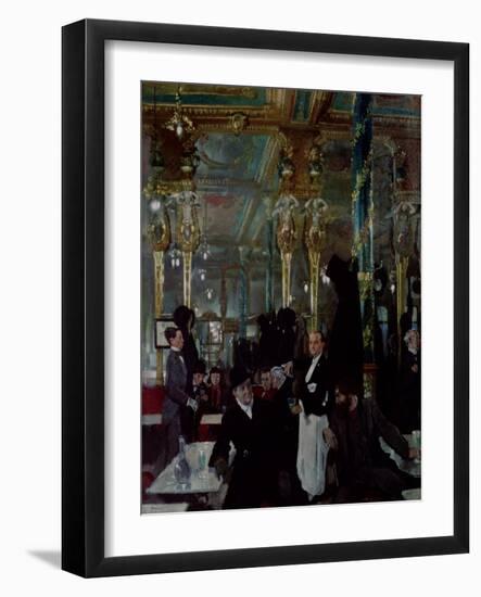 Cafe Royal, London, 1912-Sir William Orpen-Framed Giclee Print