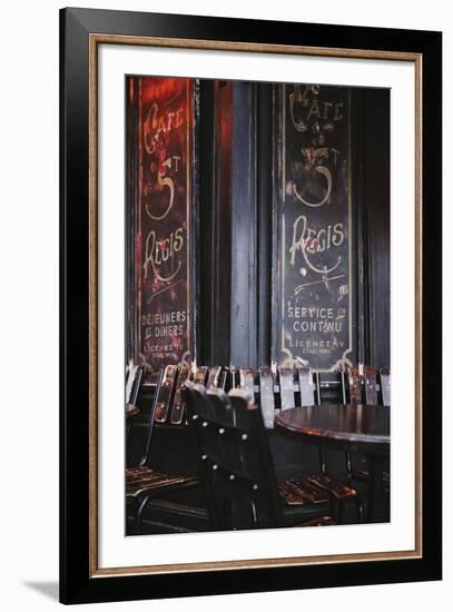 Cafe Saint-Regis-Irene Suchocki-Framed Giclee Print