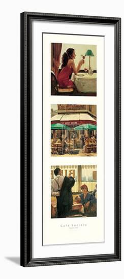 Cafe Society I-Raymond Leech-Framed Art Print