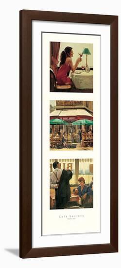 Cafe Society I-Raymond Leech-Framed Art Print