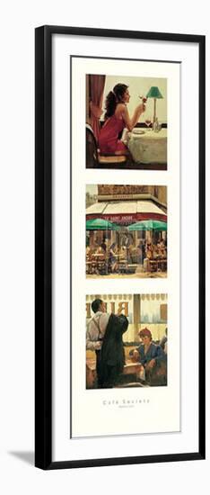 Cafe Society I-Raymond Leech-Framed Art Print